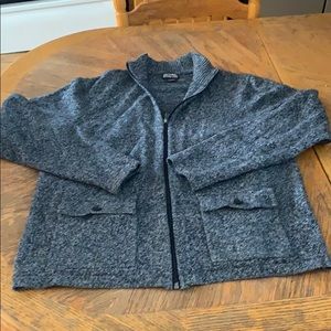 Michael Kors extra large zip up sweater